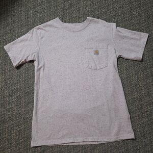 Womans Light Purple Speckled T-Shirt